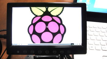 Raspberry Pi displayed to HDMI7inch monitor by 848x480@60Hz.JPG
